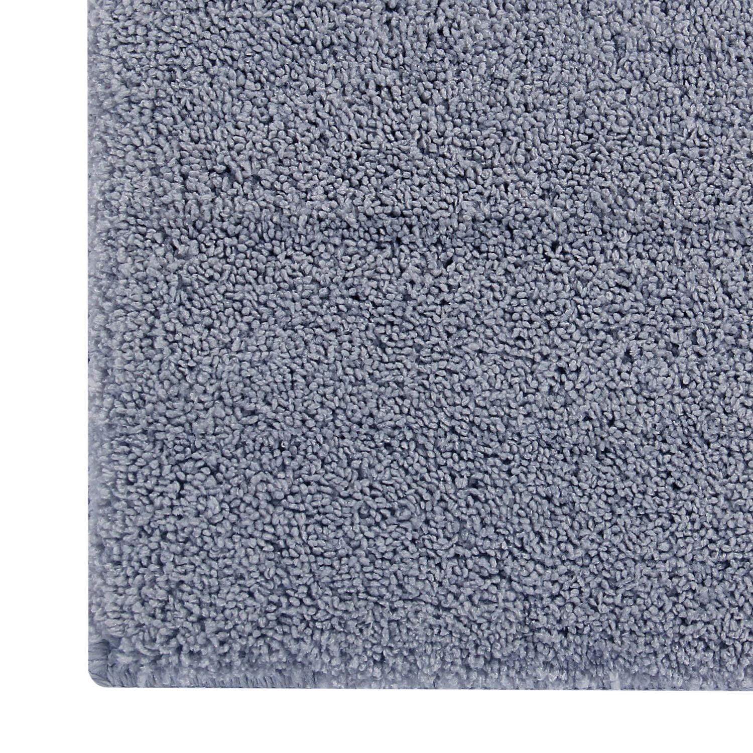 Better Trends 5 Piece Bathroom Rug Set 100% Polyester Bath Rug, Water Absorbent Non-Slip Bath Mat Machine Washable Micro Plush Collection - Gray