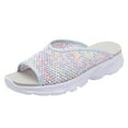 thumbnail image 1 of IUJSOY Womens Walking Sandals Mesh Open Toe Sports Water Sandals Arch Support Athletic Beach Shoes, 1 of 6