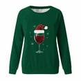 thumbnail image 4 of BLVB Christmas Sweatshirts for Women Red Cup Graphic Cute Tops Crewneck Pullover Holidays Fashion Outfits, 4 of 4