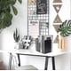thumbnail image 5 of 4pcs Heavy Duty Black Decorative Metal Bookends,metal Book Ends Supportwith Non-slip Rubber fg2025031700784, 5 of 5