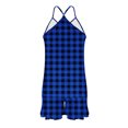 thumbnail image 4 of GERsome Womens Cami Pajamas Sets 2 Piece Pjs Soft Tank Top & Elastic Waist Ruffle Shorts Camisole Lounge Set S-XXL, 4 of 8