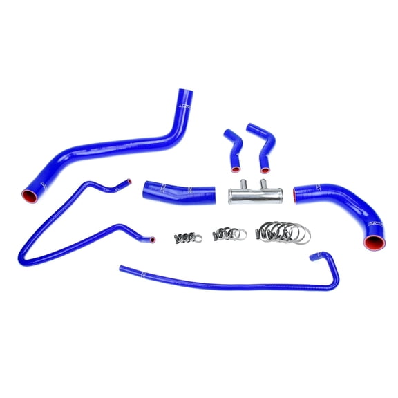HPS Blue Silicone Radiator Hose Kit for 11-14 F150 3.5L V6 Twin Turbo Ecoboost