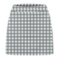 thumbnail image 3 of Girls' Skort Sports Tennis Skirt Solid Color Loose High Waist A-line Skirt for Girls 2-12Y, 3 of 5