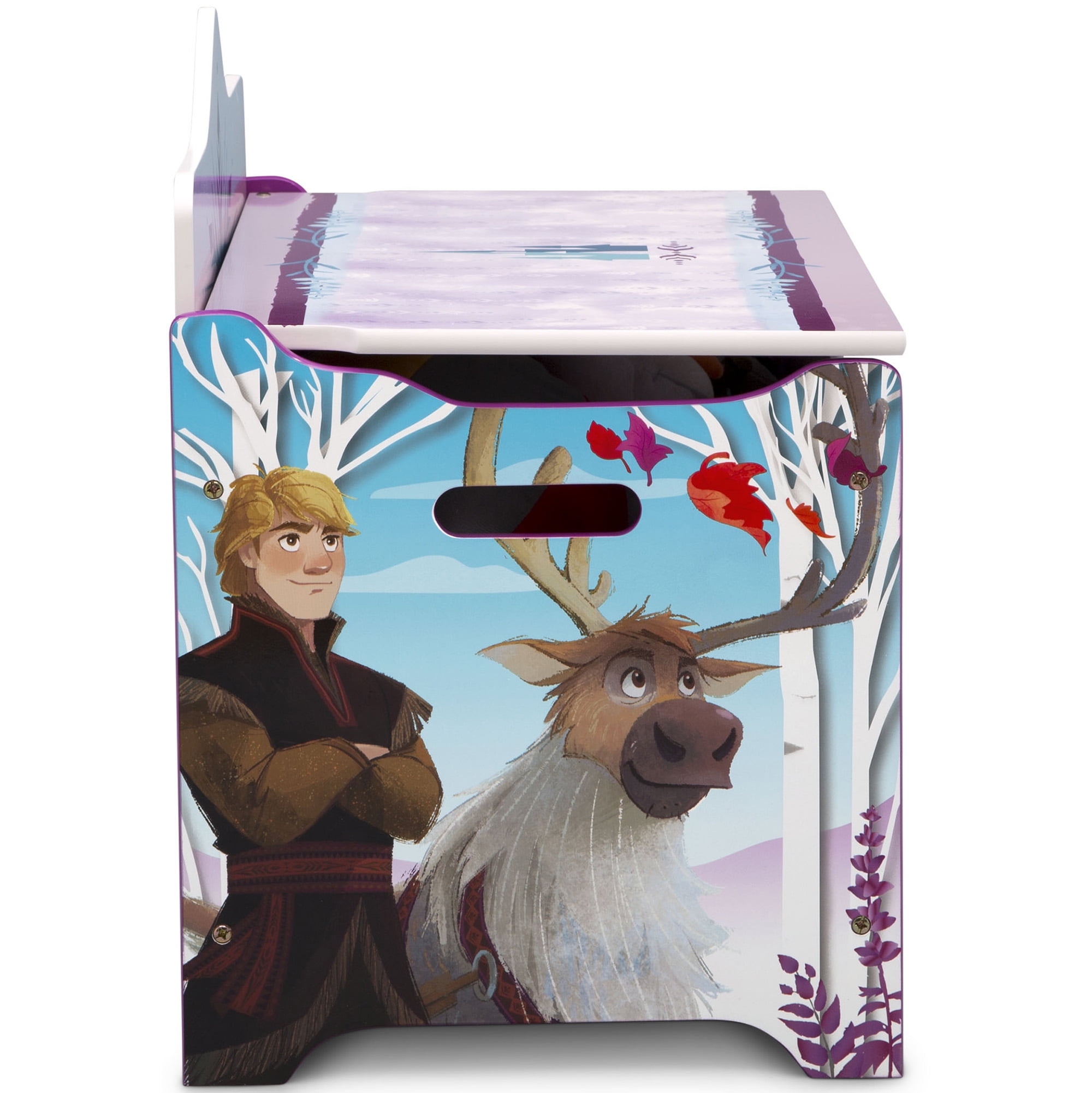 Disney Frozen II Deluxe Toy Box by Delta Children, Greenguard Gold Certified