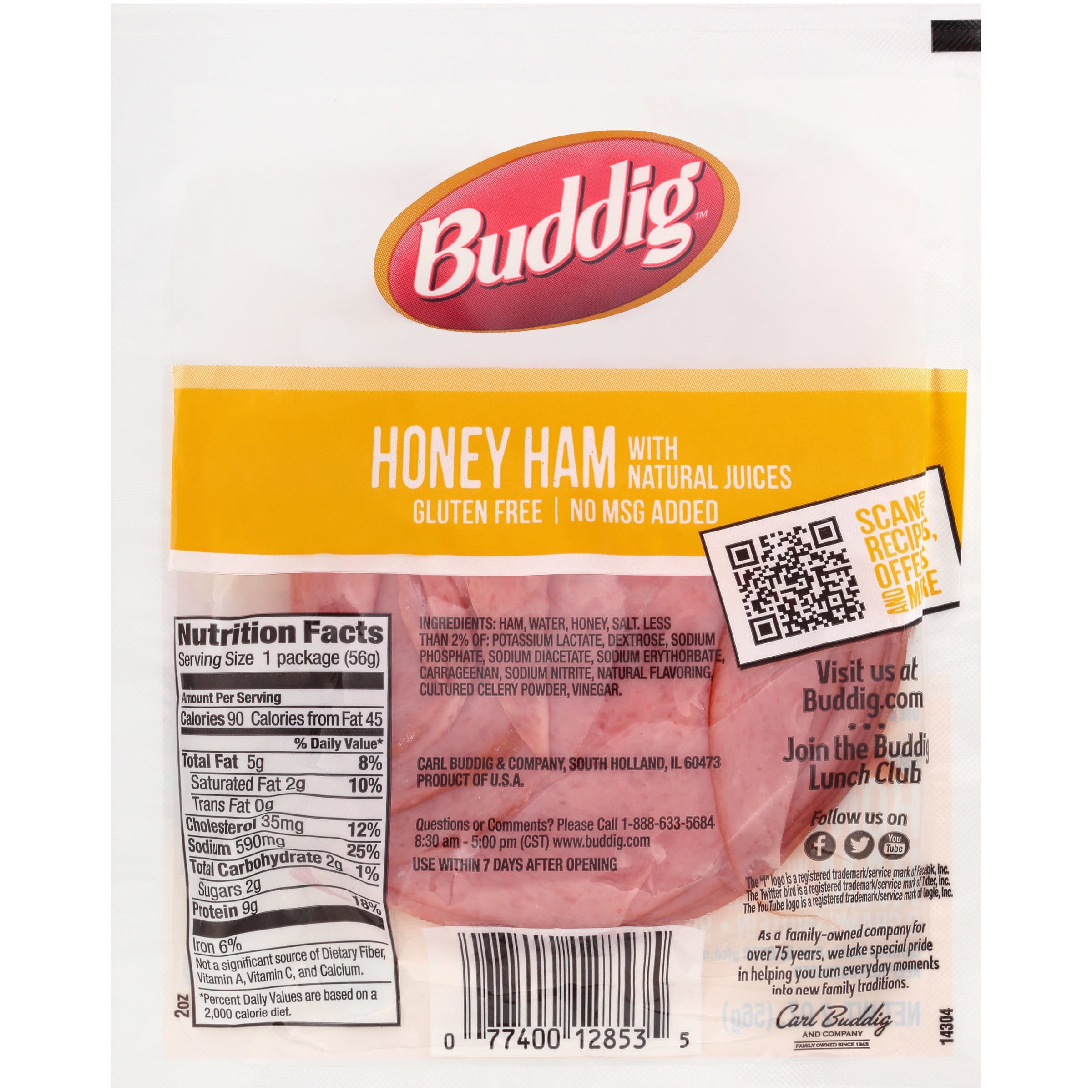 Honey Ham Calories