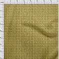 thumbnail image 4 of oneOone Velvet Yellow Fabric Florals Sewing Craft Projects Fabric Prints By Yard 58 Inch Wide, 4 of 4