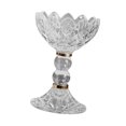 thumbnail image 4 of Banquete de vaso de velas Banquete Versátiles de escritorio versátiles Decoración de decoración de decoración Aniversario Diseño floral Altura 14 cm, 4 of 8