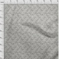 thumbnail image 4 of oneOone Rayon Light Gray Fabric Asian Block Print Craft Projects Decor Fabric Printed By The Yard 56 Inch Wide, 4 of 4