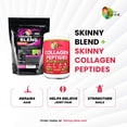 thumbnail image 4 of Skinny Blend Gold! - Smooth and Creamy Protein Weight Loss Shake, Meal Replacement Drink, Low Carb, Low Sugar Diet - Weight Control - 30 Servings, Salted Caramel, 4 of 7
