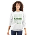 thumbnail image 3 of Save the Earth Eco-Activist Cool Cute Sweatshirt for Men or Women Brisco Brands S, 3 of 5