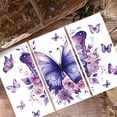 thumbnail image 4 of 3 Sheets 3 Styles PVC Waterproof Decorative Stickers Self for Decoration Butterfly 300x150mm 1 sheet/style, 4 of 7