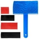 thumbnail image 1 of 5Pcs Wood Graining Tool Rubber Wood Grain Roller Tool Reusable Grain Pattern Painting Tool for DIY, 1 of 5