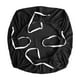 thumbnail image 3 of Fundas para sillas de oficina, extraíbles, protector de cojín para asiento de silla, funda para silla negra Negro, 3 of 9