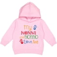 thumbnail image 2 of Inktastic My Nonna and Nonno Love Me Grandchild Toddler Hoodie, 2 of 4