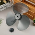 thumbnail image 3 of Plastic Fan Blade Replacement Part 3-Leaves Standing Pedestal Fan Table Fan Blade Fan Parts, 3 of 5