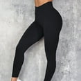 thumbnail image 6 of SPRING PARK Women Solid Color Scrunch Butt Leggings High Waisted Ruched Yoga Pants Workout Butt Lifting, 6 of 7