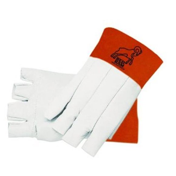 MCR 127-4840XL Gants de Soudeur Mig-Tig en Peau de Chèvre Extra Grand Red Ram - Jaune