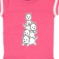thumbnail image 4 of Inktastic Kawaii Westie Stack Boys or Girls Baby Bodysuit, 4 of 5