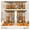 C, variant on Fall Kitchen Curtains 3 Piece Set Farmhouse Maple Leaf Pumpkin Valance Window Treatments