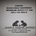 thumbnail image 3 of Papaw's Garden Supply Warrior Bunching Onion Seeds, 50 Seed Count per Pack, 3 of 5