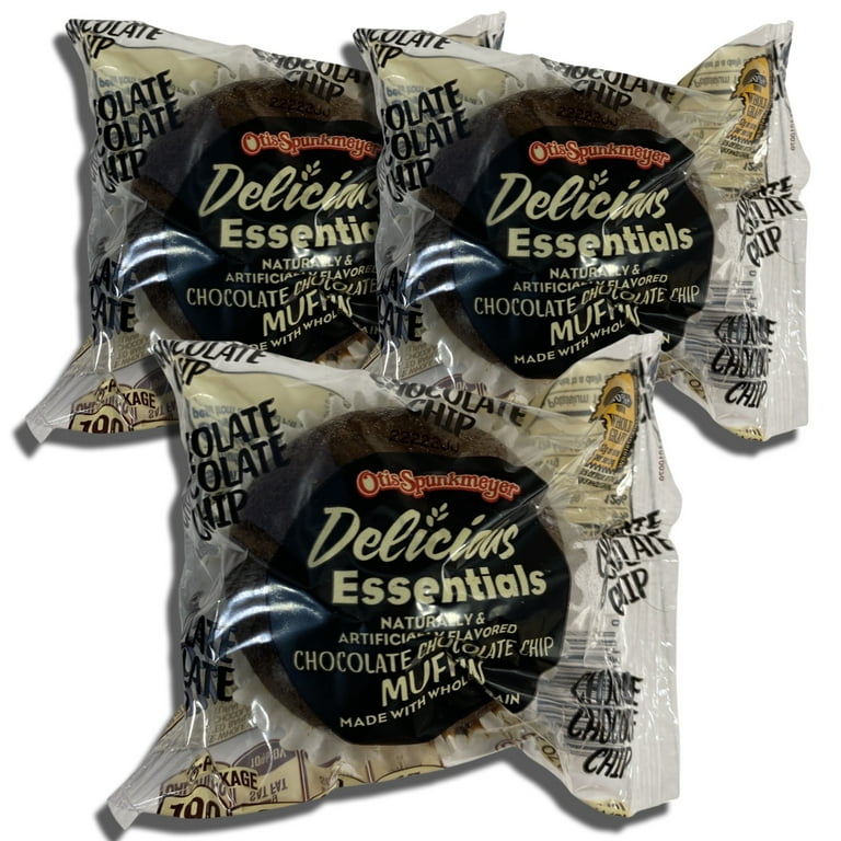 5 pack) Delicious Essentials Individually Chocolate Chocolate Chip