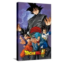 Dragon Ball Super - Villain Canvas Wall Poster, 14.725" x 22.375"