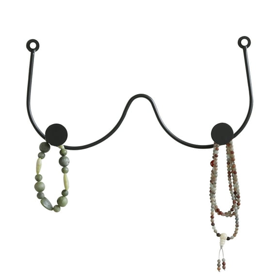 PandS Black Boobs Wall Mounted Hooks, Towel Hooks for Bathroom (Medium)