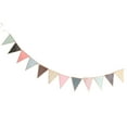 thumbnail image 2 of Oraceous Pennant Banner Colorful Pennant Flags Decorative Hanging Pendant Bunting Garland for Grand Opening Christmas Fall Birthday Party Decor, 2 of 10