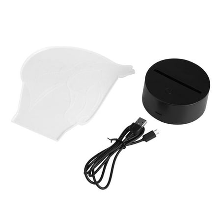 

Creative Horse Pattern LED Desk Lamp 7 Color Changing Touch Switch Table Night Light Home Decor