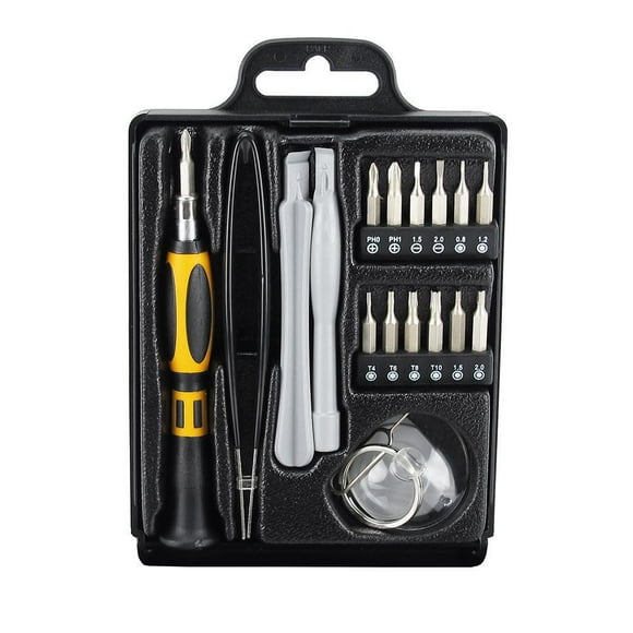 Sprotek Cell Phone Repair Kit 18 pieces Black
