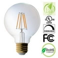 thumbnail image 3 of Bioluz LED G25 Vanity Filament Globe LED, 3 of 7