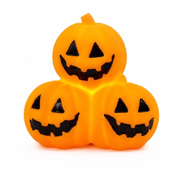 Pumpkin Halloween Decoration Atmospheric Night Light Party Decoration Desktop Ornament,Orange