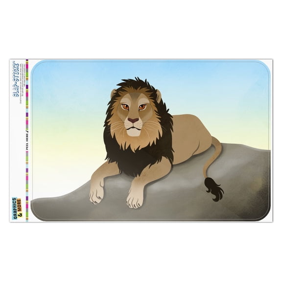 Lion on a Rock Home Business Office Sign