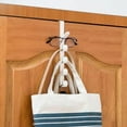thumbnail image 6 of SDFGTstore Over The Door Hooks Door Hanger Plastics Organizers for Hanging Clothes, 6 of 21