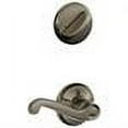 thumbnail image 2 of Schlage F59 FLA 620 RH Flair Interior Right-Handed Lever with Deadbolt, Antique Pewter (Interior Half Only), 2 of 3