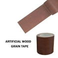 thumbnail image 2 of Wood Grain Repair Tape, 2.25" X 15', Self Adhesive Wood Grain Repair Patch for Tables, Chairs, Baseboards, Doors, Windows, Floors, All Kinds of Furniture Renovation, Handicraft DIY, 2 of 2