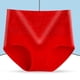 thumbnail image 4 of Qarigey Ropa interior Lencería de cintura alta Body Shaping Ladies Briefs Cómodo Sexy Control Bragas Calzoncillos de talla grande Ropa interior Rojo L, 4 of 6