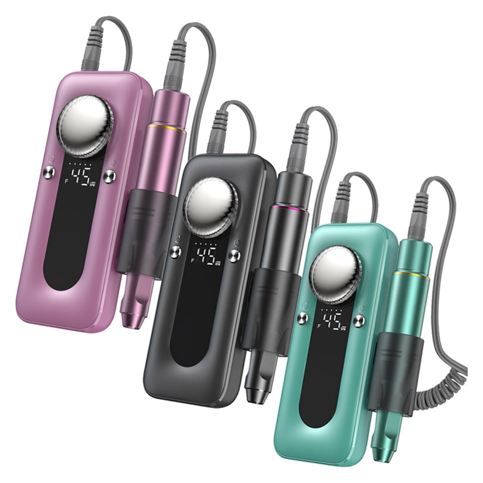Electric Nail Drill Machine, 45000RPM Professional Efile Nail Drill Kit, Electric Nail File For Acrylic Nails Gel Nails ,Low Noise