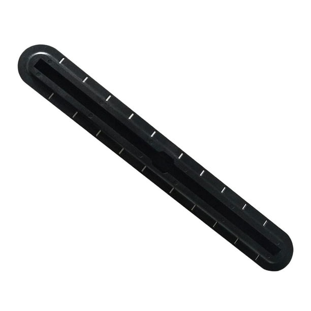 Longboard Wakeboard Tail Timón Ranuras Tabla de surf Surf s Tapones para surf Negro Zulema cajas de aletas de tabla de surf