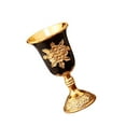 thumbnail image 4 of WeiLaiKeQi European Goblet Embossed Cup en Goblet for Bar Anniversary Wedding Black, 4 of 9