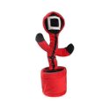 thumbnail image 1 of Dancing Cactus 120 Song Speaker Talking Voice Repeat plush Cactu Dancer, 1 of 5
