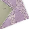 thumbnail image 2 of Simply Daisy 5' Round Purple Pyramid Stripe Chenille Indoor/Outdoor Rug, 2 of 4