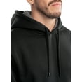 thumbnail image 6 of Wrangler Workwear Men's and Big Men's Relaxed Pullover Hoodie with Faux Shearling Lining, Sizes S-3XL, 6 of 10