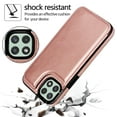thumbnail image 2 of Wallet Case for Samsung Galaxy A22 5G with Card Holder, Back Folio Flip Premium PU Leather Kickstand Card Slots Case, Double Strong Magnetic Clasp Durable Shockproof Phone Case,Rosegold, 2 of 8