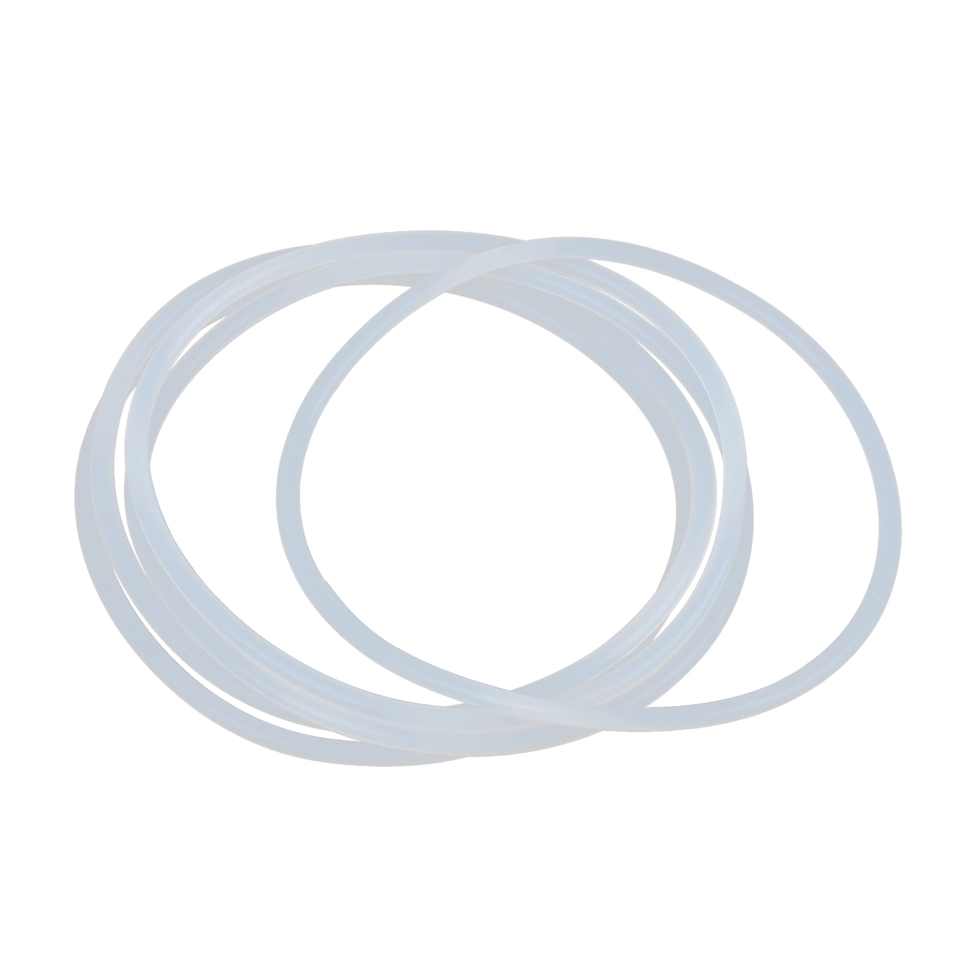 5pcs White Car Silicone Rubber ORing VMQ Seal Gasket Washer 85mm x 3