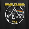 thumbnail image 6 of Pink Floyd Group Shot Crew Neck Short Sleeve Women's Black Crop T-shirt-XL, 6 of 7