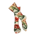 thumbnail image 4 of Pofeuu Vibrant Amaryllis Flowers Print Stockings, Adult Running Hiking Socks for Youth and Adult-One Size, 4 of 8