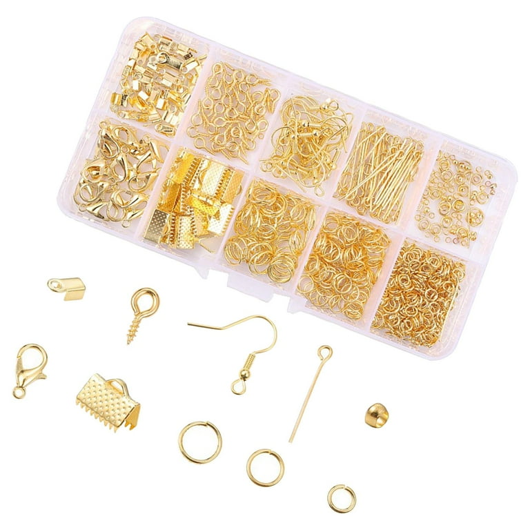 Jewelry Making Supplies Set with Accessories Jewelry Findings Jewelry  Repair Tools for Crafting Earrings Necklace Bracelet Adult and Beginners  Aureate 