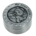 thumbnail image 2 of Baby First Tooth Keepsake Box Metal Bear Pattern Baby Tooth Collection Organizer, 2 of 8