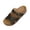 Black, variant on Slide Sandals for Women Plus Size Buckle Strap Round Toe Open Toe Breathable Soft Sole Thick-Soled Beach Slippers(Balck,Size:36)